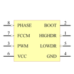MCP14628-E/SN引脚图