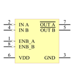 MCP14E9-E/SN引脚图