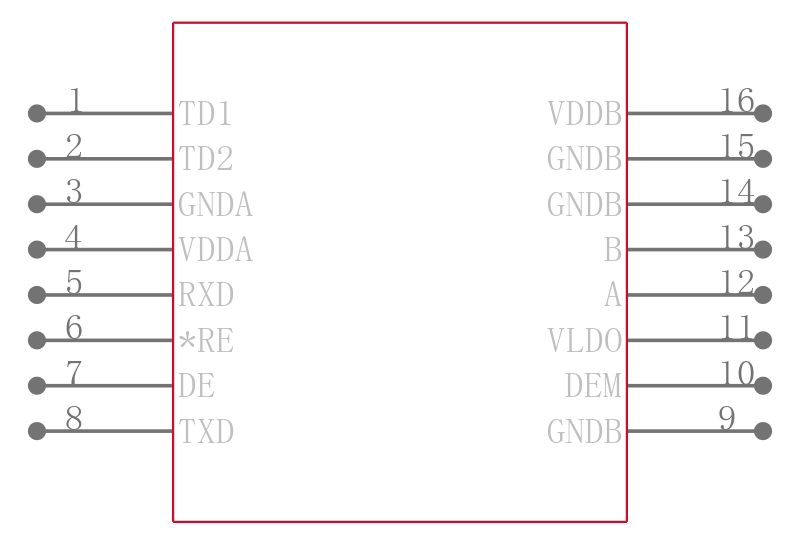MAX14946EWE+引脚图