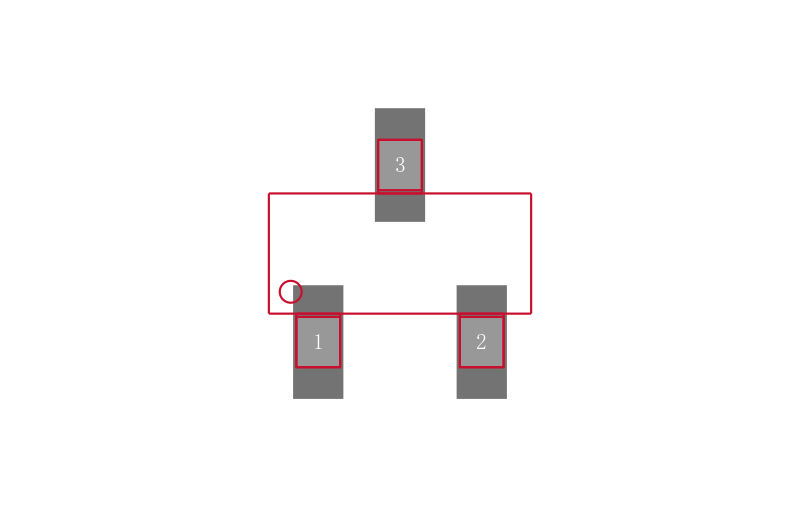 MAX6348UR43+T封装焊盘图