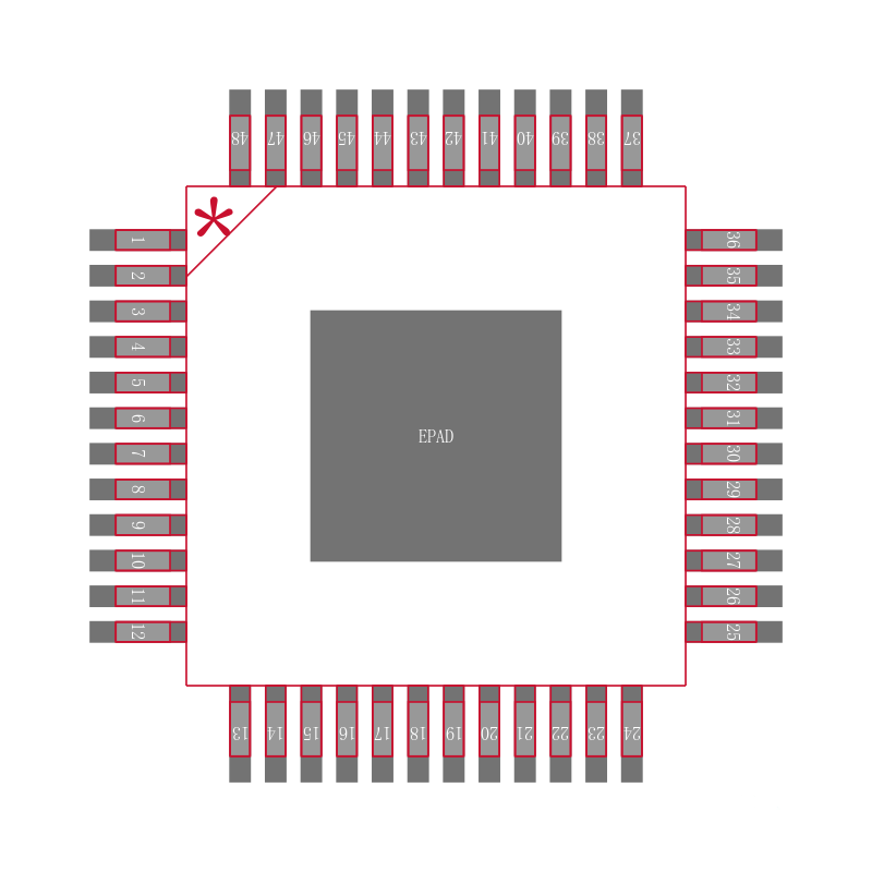 MCP8026-115E/PT封装焊盘图