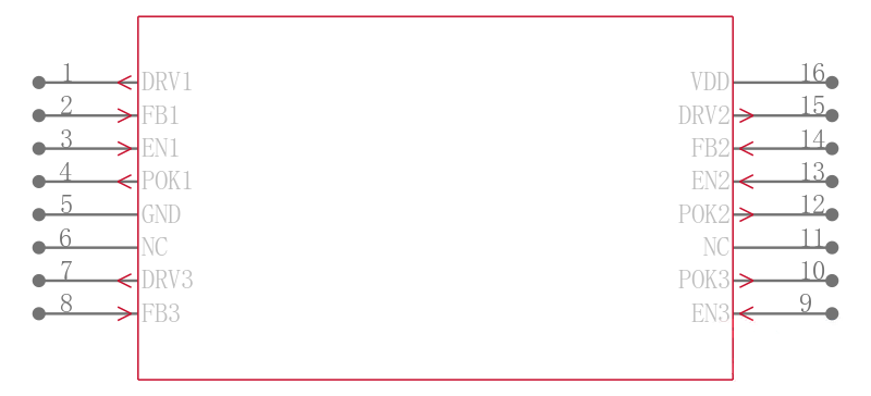 MAX8563EEE+引脚图
