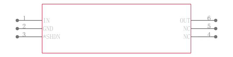MAX8841ELT33+T引脚图