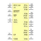 MCP4441-103E/ML引脚图