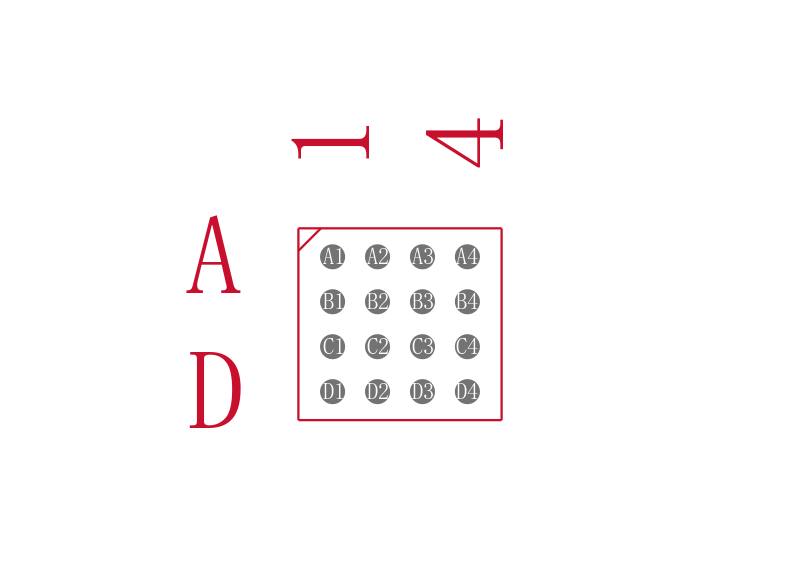 MAX15050EWE+T封装焊盘图