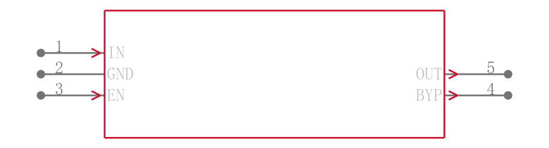 MIC5219-3.3YM5-TR引脚图