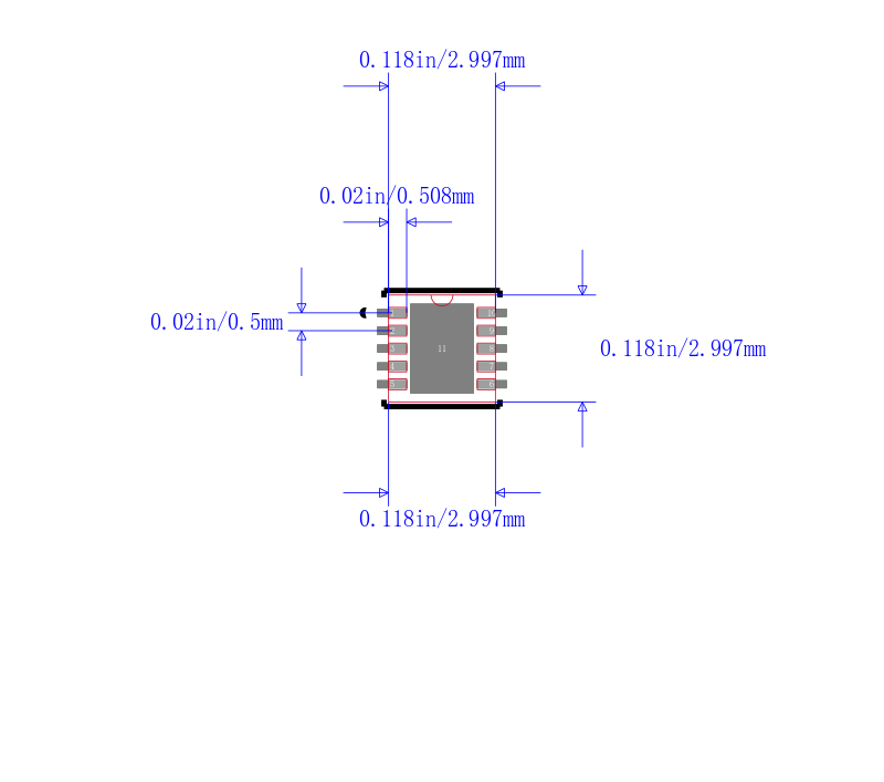 MCP73223-C2SI/MF封装图