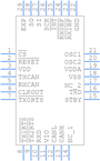 MCP25625T-E/ML引脚图