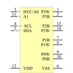 MCP4442-103E/ST引脚图