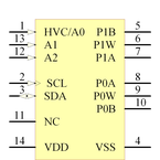 MCP4651-503E/ST引脚图