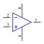 MCP6L2T-E/MS引脚图