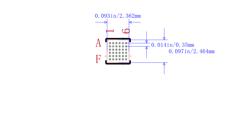 MKL26Z128CAL4R封装图