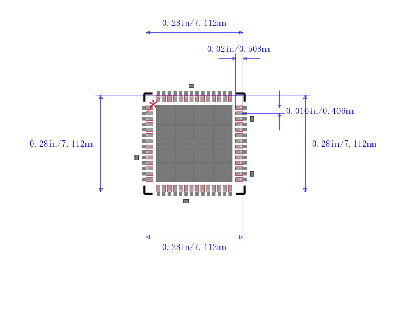 MAX19713ETN+TGH7封装图
