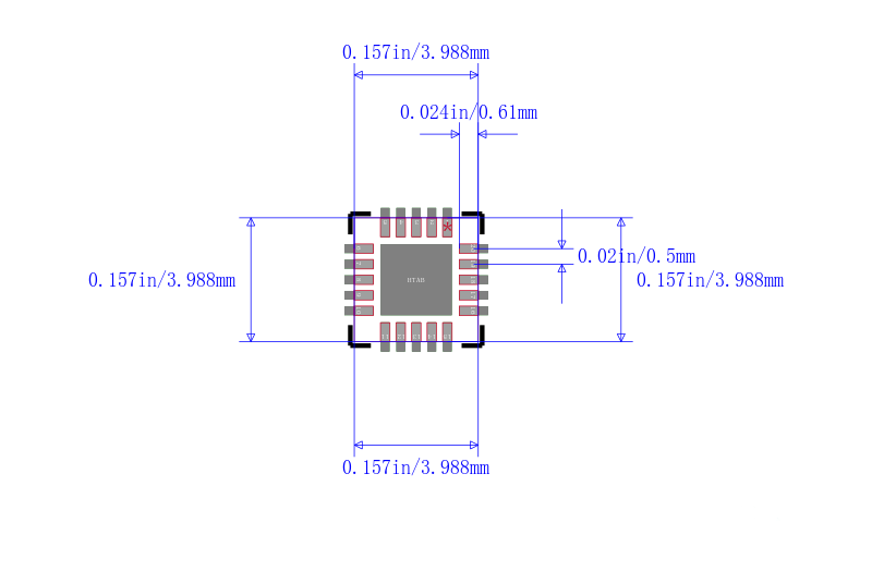 MAX3801UGG-T封装图