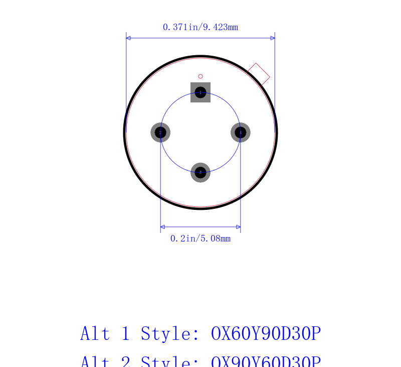 MLX90614ESF-ACF-000-TU封装图