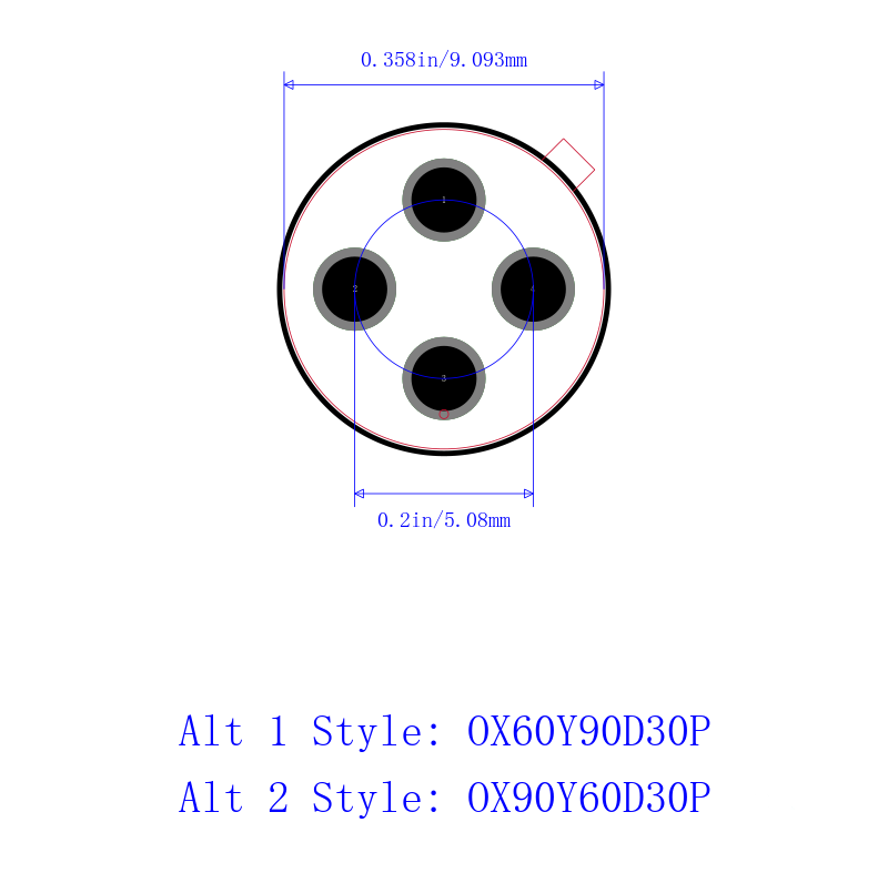 MLX90614ESF-BCF-000-TU封装图
