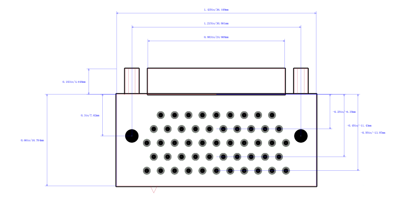 MWDM2L-51PCBRP-.110封装图