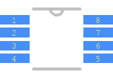MCP9803-M/MSG封装焊盘图