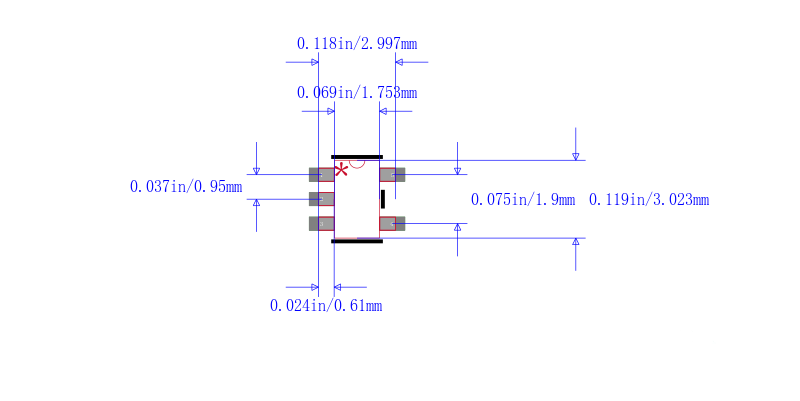 MIC5203-4.0BM5封装图