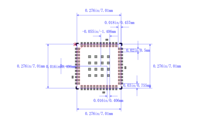 MKW31Z512VHT4封装图