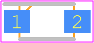 M1F60-6063封装焊盘图