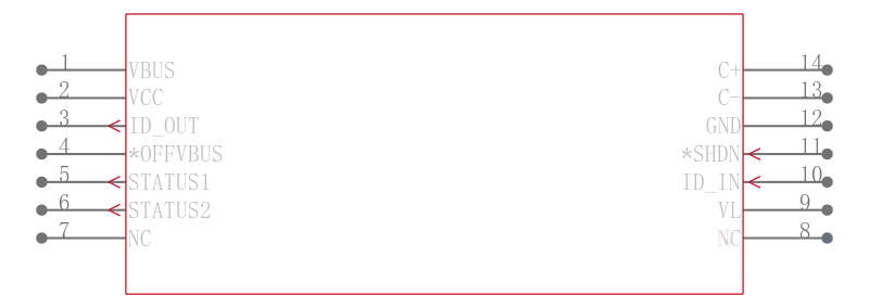 MAX3355EEUD引脚图