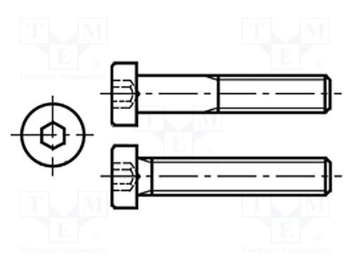 M3X12/BN17 DIN7984图片2