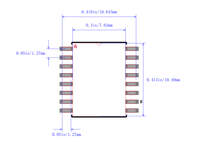 MLX90308LDF-DAA-000-RE封装图