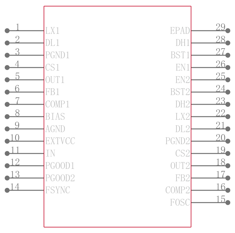 MAX16932CATIS/V+引脚图