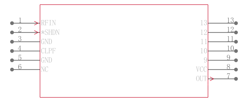 MAX4003ETA-T引脚图