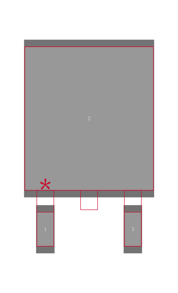 MBRD340PBF封装焊盘图