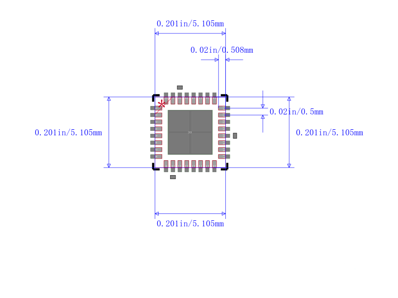 MAX96705GTJ+T封装图