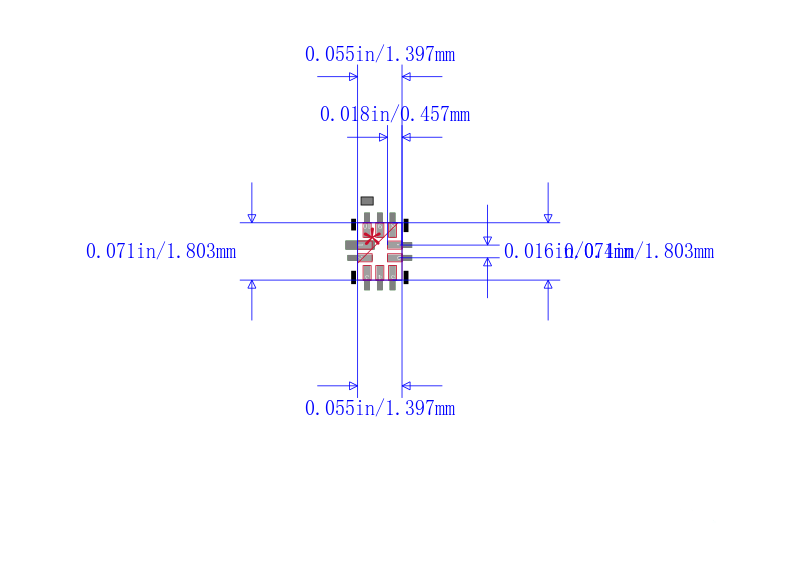 NLAS4717EPMTR2G封装图