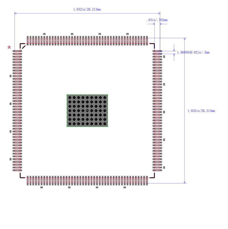 OMAPL137BPTPH封装图