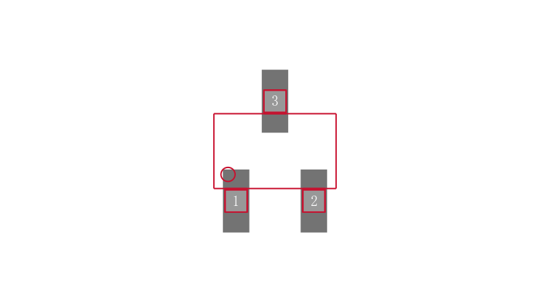 MMST5401-7封装焊盘图