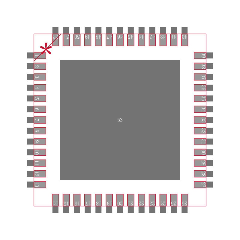 NB100LVEP221MNG封装焊盘图