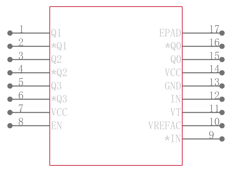 NB6L14MNG引脚图