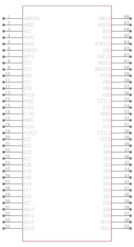 NS32FX164AV-25引脚图