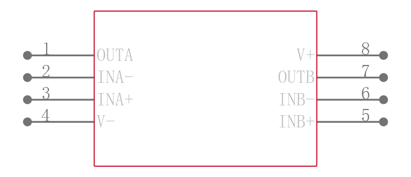 OPA2348CKGD4引脚图