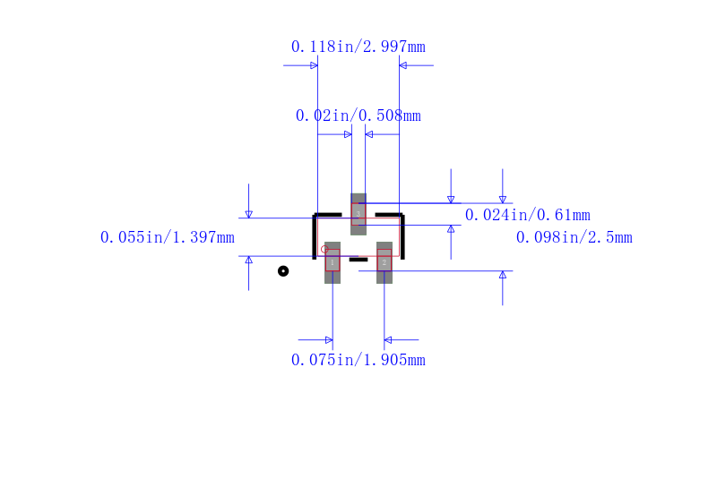 PESD5V2S2UT封装图