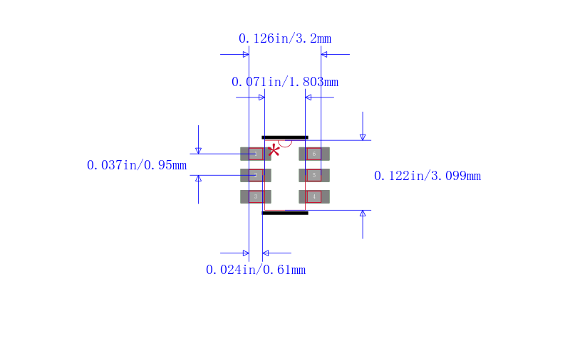 PIC10F200T-I/OT封装图