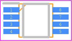 PCA9600DP,118封装焊盘图