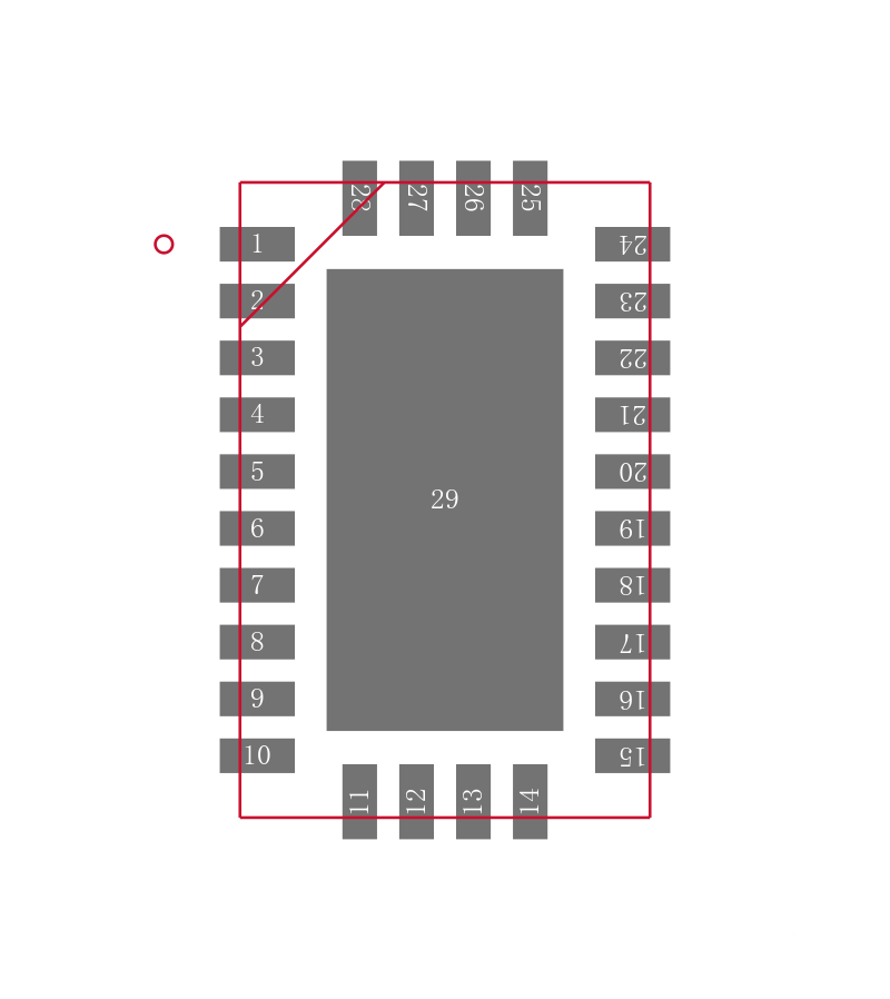 PI2PCIE2212ZHE封装焊盘图