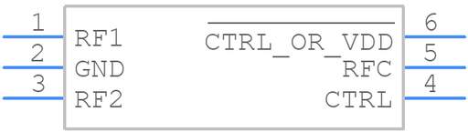 PE42421SCAA-Z引脚图