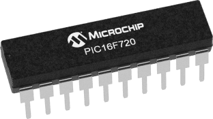 PIC16F720-E/P图片2