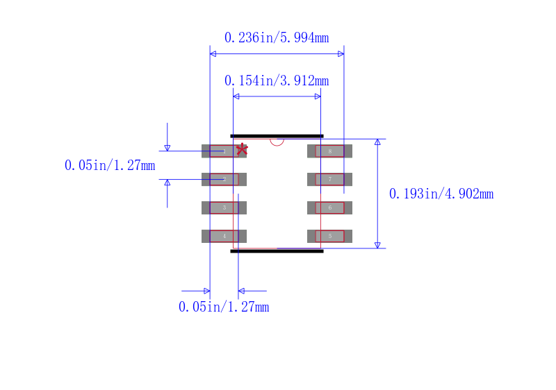 PIC12LC509A-04/SN封装图