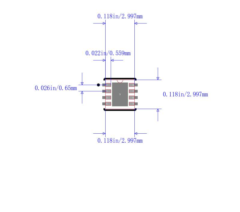 PIC12LF1572-E/MF封装图