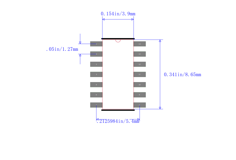 PIC16LF1823-E/SL封装图