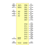 PCF8575CPW引脚图