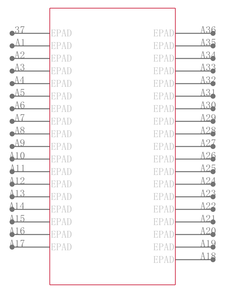 PIC32MX120F032C-50I/TL引脚图